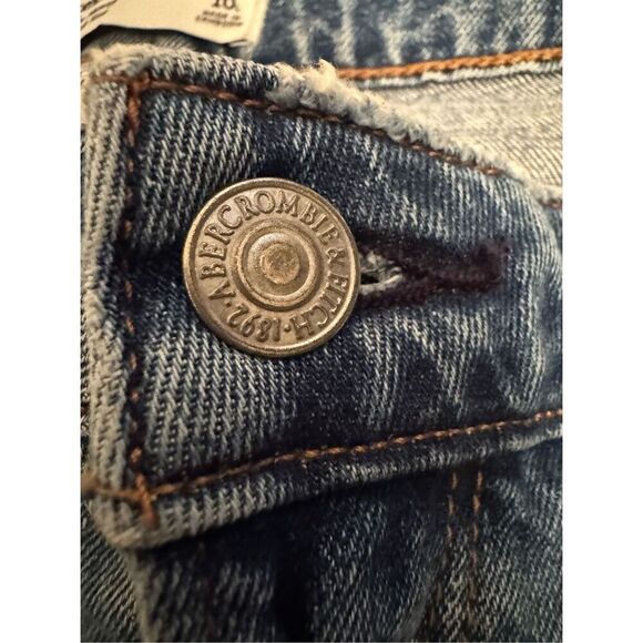 Abercrombie & Fitch The Skinny High Rise Curve Love Straight 30/10T Tall - LIKE - Picture 11 of 11